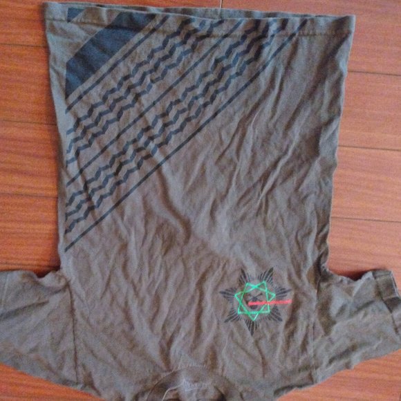 Black scale septagram shirt - Picture 1 of 1